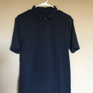 Lululemon men’s shirt size medium dark blue polo